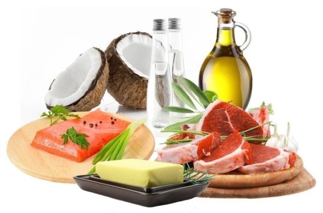 ճարպային մթերքներ keto դիետայի համար