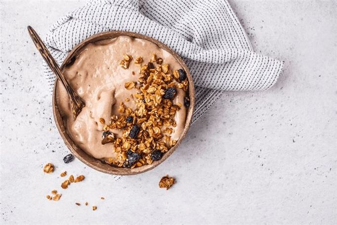 granola առողջ դիետայի վրա